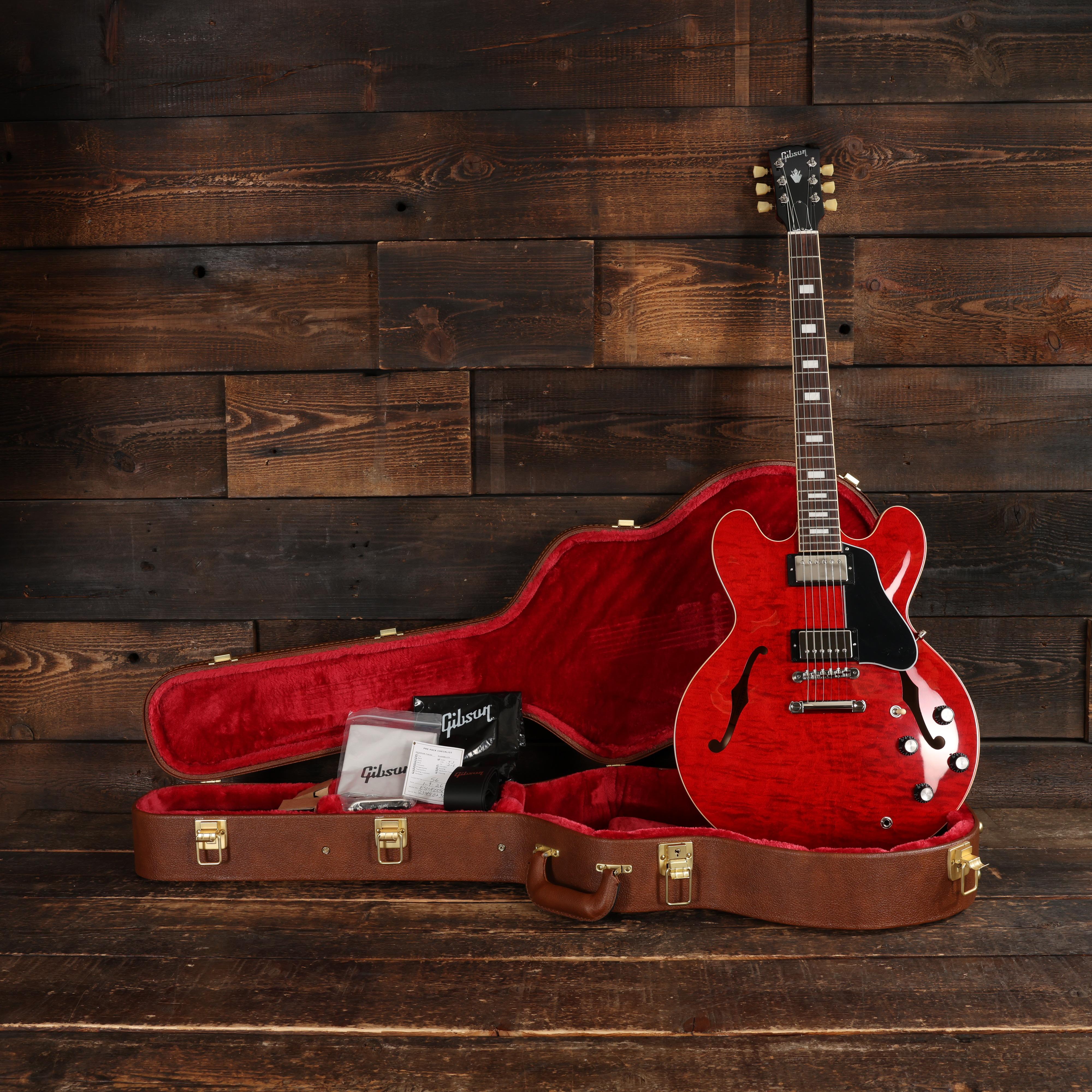 Gibson ES-335 Figured Semi Hollow Electric Guitar in Sixties